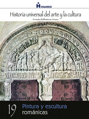 cover image of Pintura y escultura románicas.